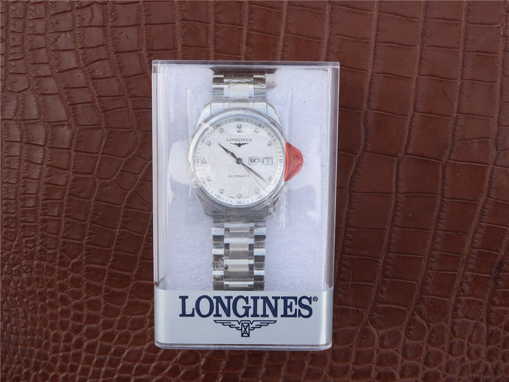 LG浪琴制錶傳統名匠繫列L2.910.4.77.6男錶 星期日歴雙歴男錶￥4580元-高仿浪琴