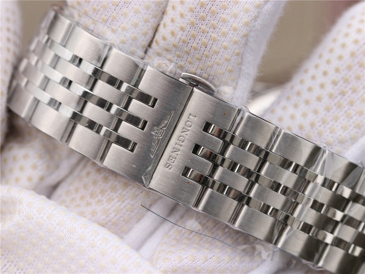 AF浪琴開創者繫列L2.821.4.11.6男士機械手錶 新款 頂級復刻錶水平￥4580元-高仿浪琴