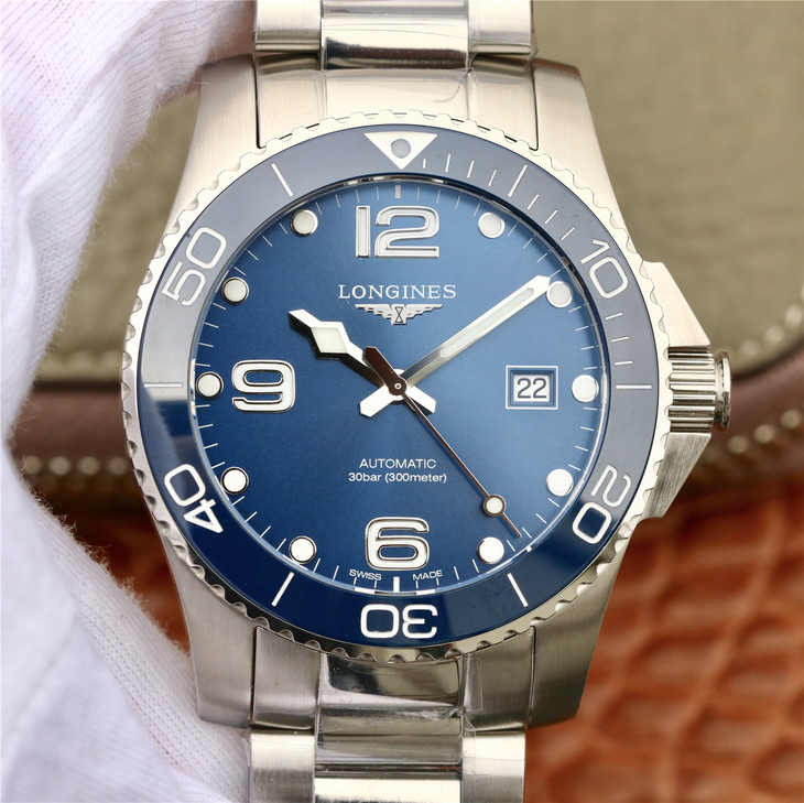頂級復刻浪琴康卡斯L3.777.4.99.6 男士機械手錶￥4680元