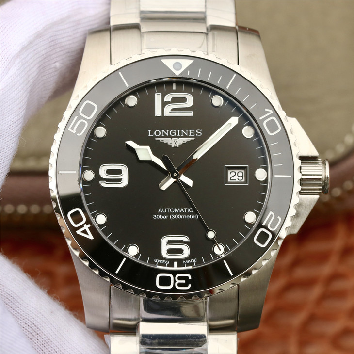 頂級復刻浪琴康卡斯L3.777.4.58.6 男士機械手錶￥4680元