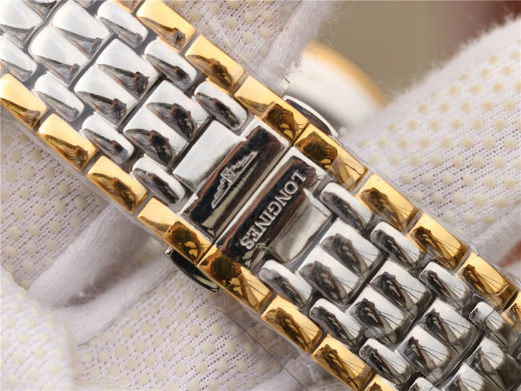 浪琴瑰麗繫列L4.921.2.12.7男士機械間金手錶 最新的一比一復刻版本闖專櫃無壓力￥4480元-高仿浪琴