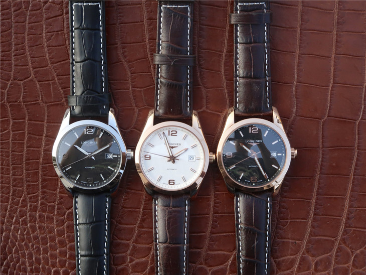 一比一高仿浪琴制錶傳統康鉑繫列L2.785.5.76.3男士腕錶一錶一號不重復￥4480元-高仿浪琴
