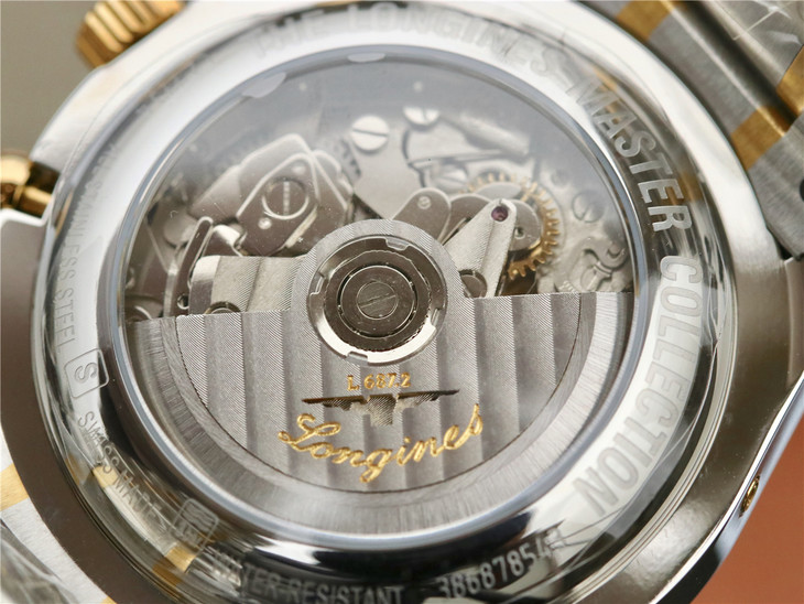 復刻浪琴名匠月相L2.773.5.78.7腕錶 採用上海7751機芯改原裝L.687型機芯精鋼錶帶￥4380元-高仿浪琴