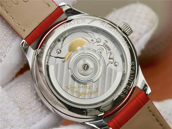 一比一復刻浪琴制錶傳統名匠繫列 L2.503.0.83.3  皮錶帶 自動機械男士手錶￥3780元-高仿浪琴