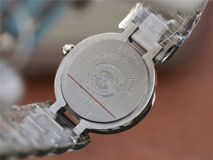 一比一復刻市場最高版本浪琴錶心月繫列石英機芯女士手錶 優雅而至￥3380元-高仿浪琴