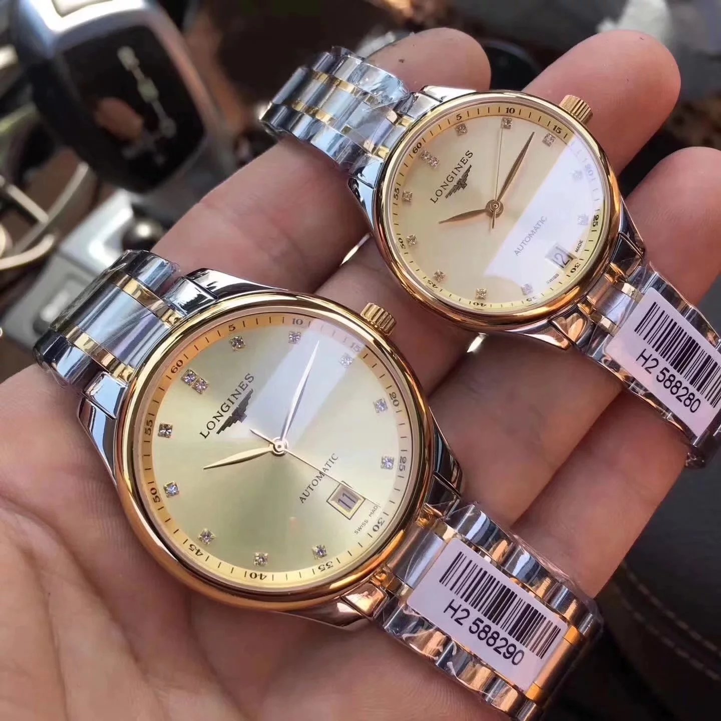 高仿一比一市場最高版本浪琴名匠繫列復刻機械男錶 情侶對錶￥3980元-高仿浪琴