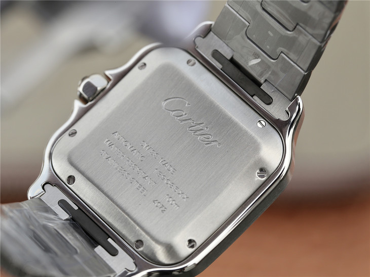 卡地亞一比一復刻新款山度士W2SA0006(大號) 精鋼錶帶 自動機械機芯 男士腕錶￥3680-高仿卡地亞