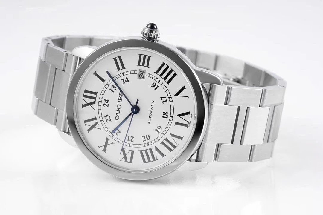 一比一高仿卡地亞倫敦繫列W6701011男士鋼帶自動機械腕錶￥3580-高仿卡地亞