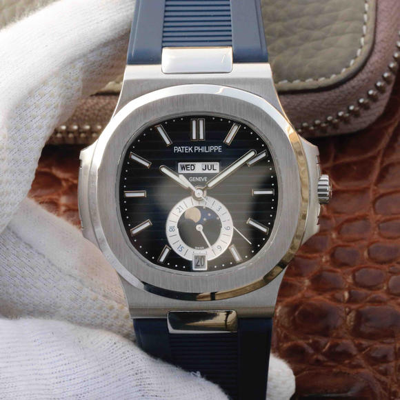 百達翡麗運動繫列5726鸚鵡螺男士腕錶 原裝開模歴經2年研發生產￥4380