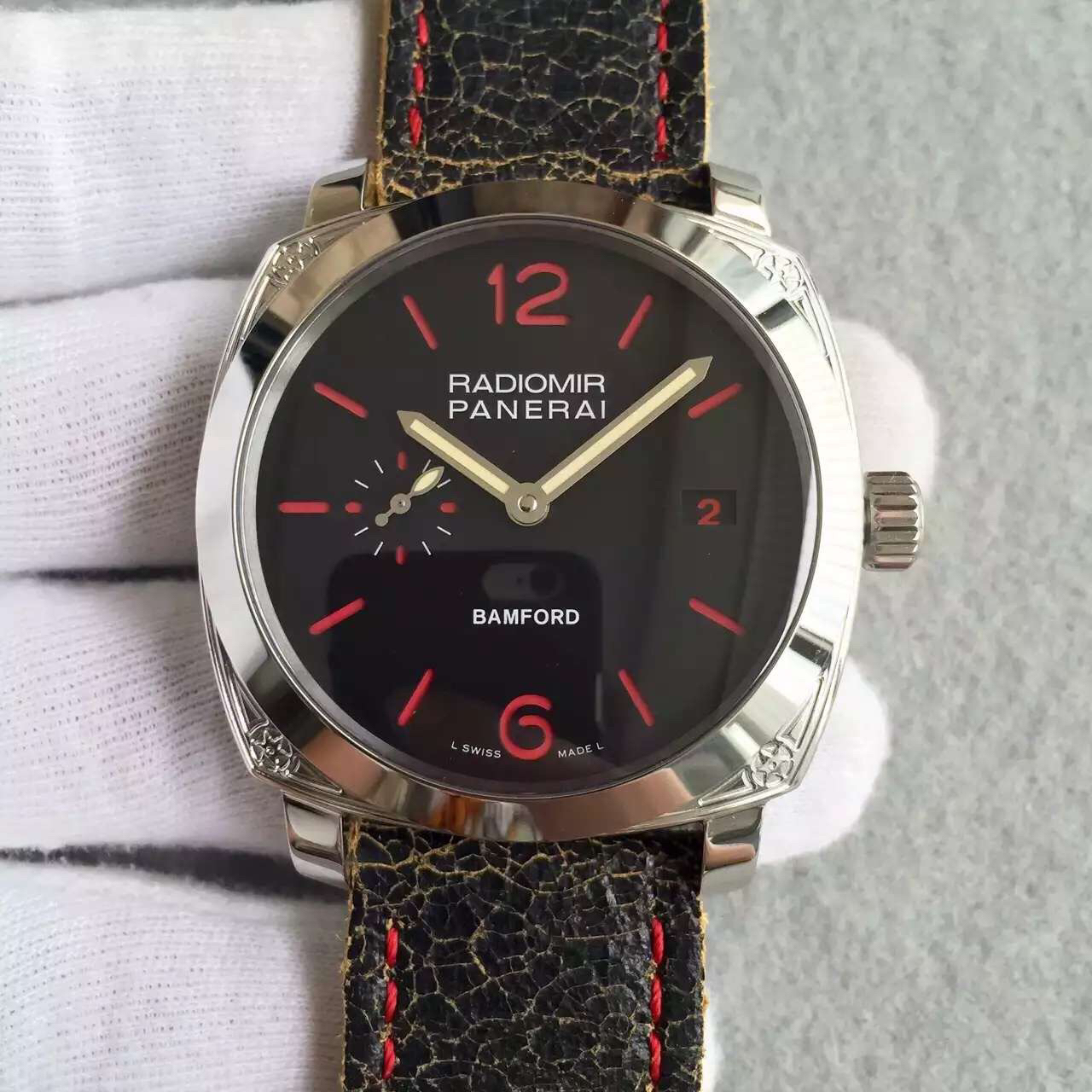 PANERAI沛納海PAM514歐洲限量版 搭配定制版CAL.P9000自動機械機芯 男士手錶￥3980-高仿沛納海