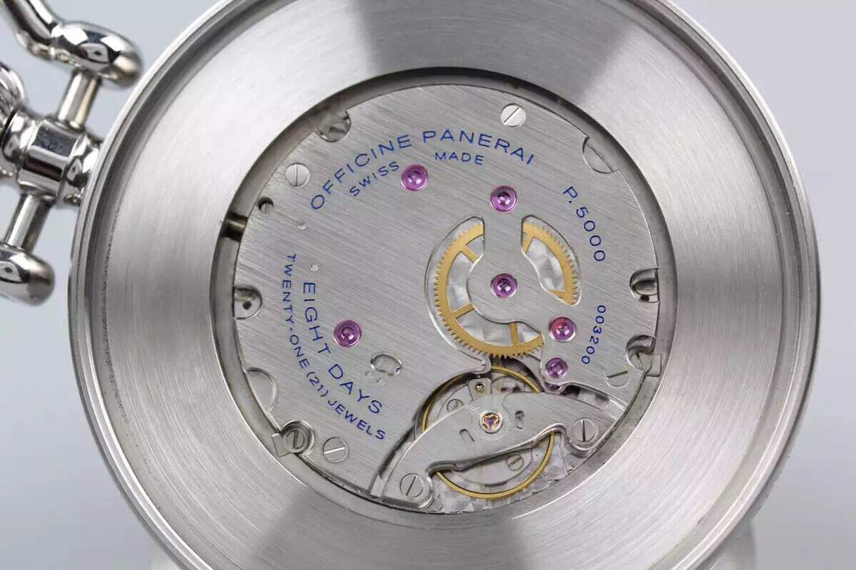 沛納海PAM581座鐘 與原裝機芯1:1 原裝P5000手動機械機芯￥4480-高仿沛納海