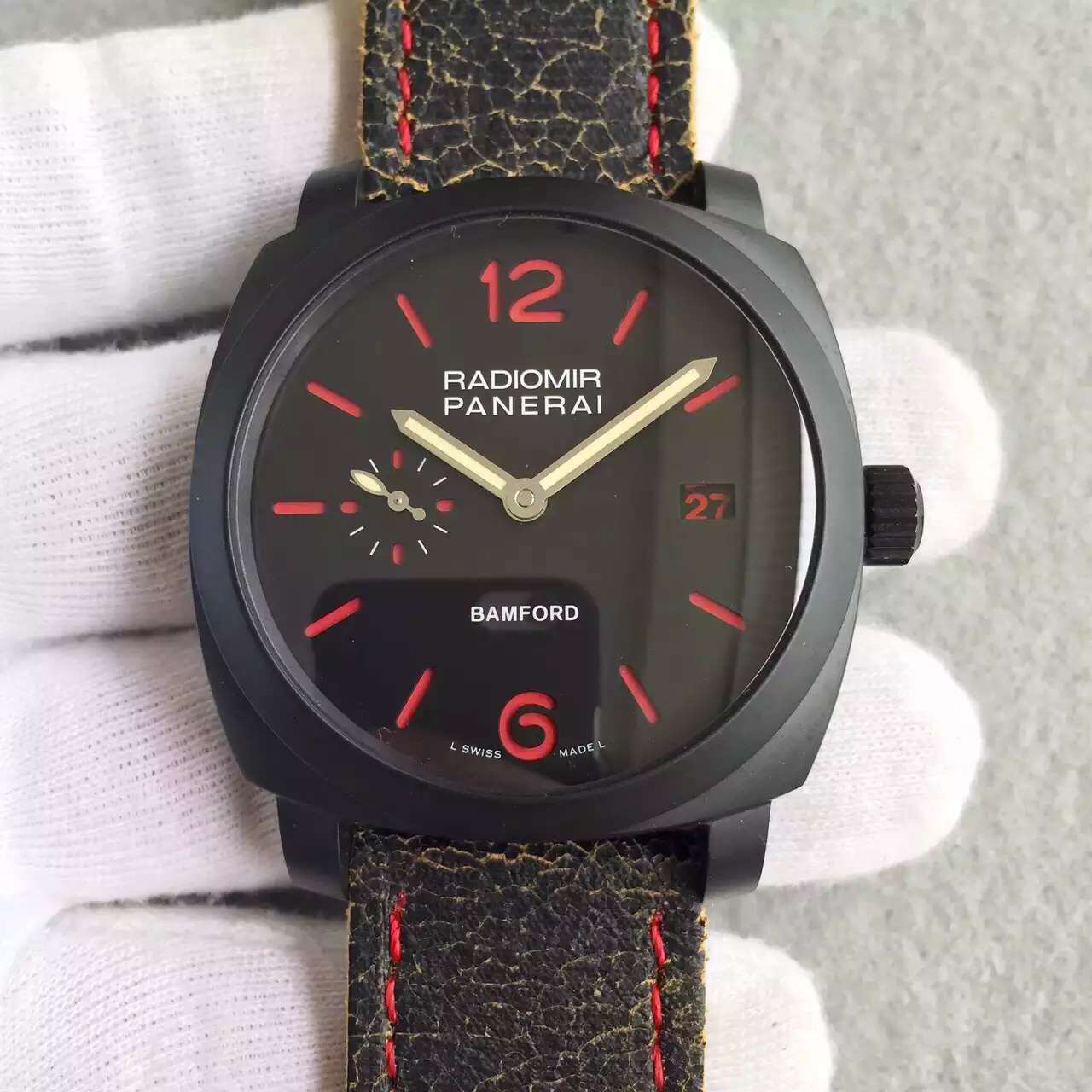 PANERAI沛納海PAM514歐洲限量版 搭配定制版CAL.P9000自動機械機芯 男士手錶￥3980