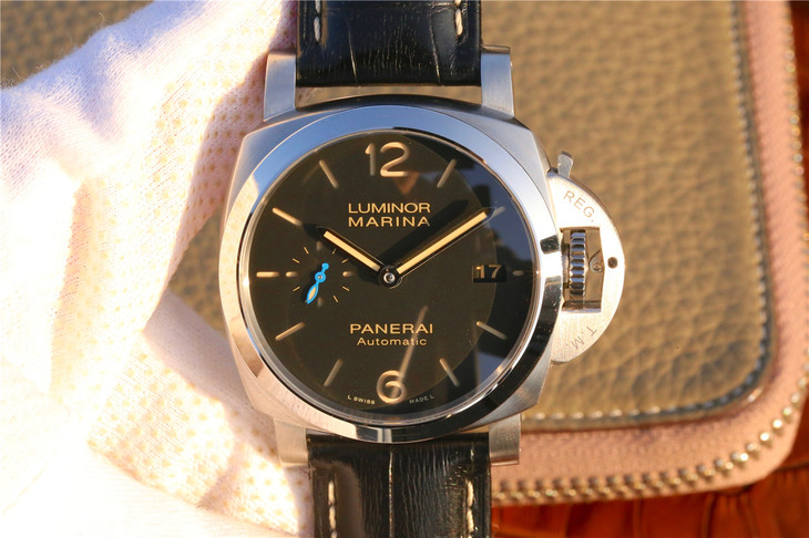 沛納海1392/Pam01392 42MM全新升級 V2版 P9010機芯 皮帶錶 男士腕錶￥3980