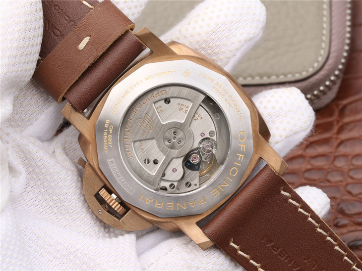 沛納海v5版PAM507 皮帶錶 P9002自動機械, 男士腕錶￥4280-高仿沛納海