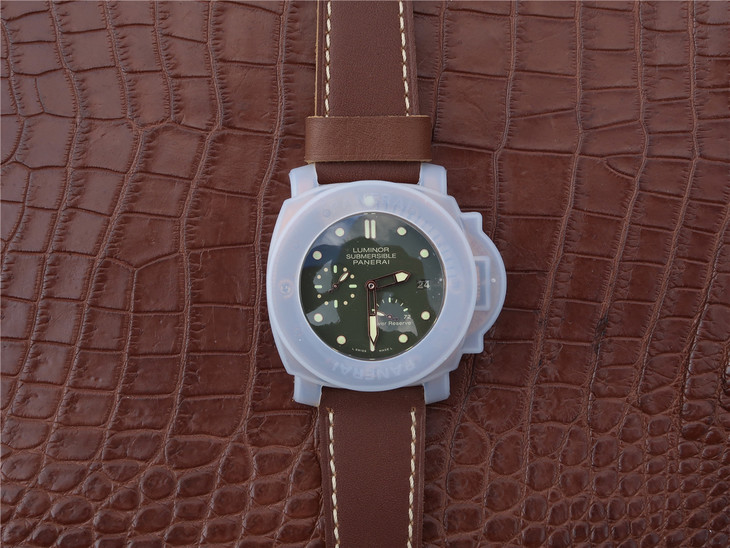 沛納海v5版PAM507 皮帶錶 P9002自動機械, 男士腕錶￥4280-高仿沛納海