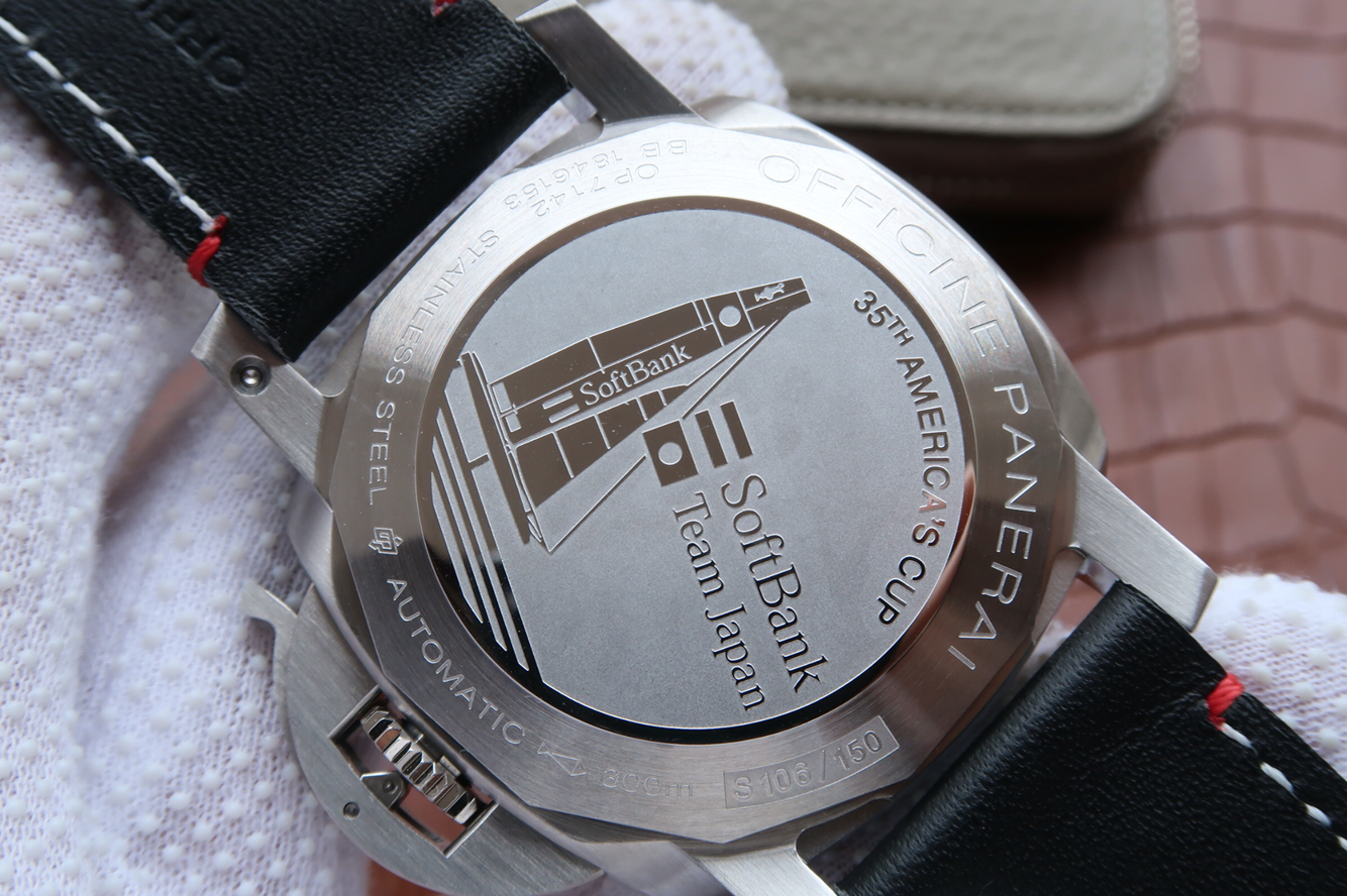 沛納海PAM00732/pam732 皮帶錶 p.9010自動機械 男士手錶￥3980-高仿沛納海