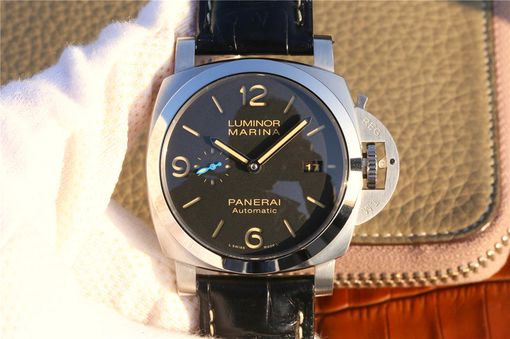 沛納海Pam1312 皮帶錶 原裝機芯P9010 男士腕錶￥3980