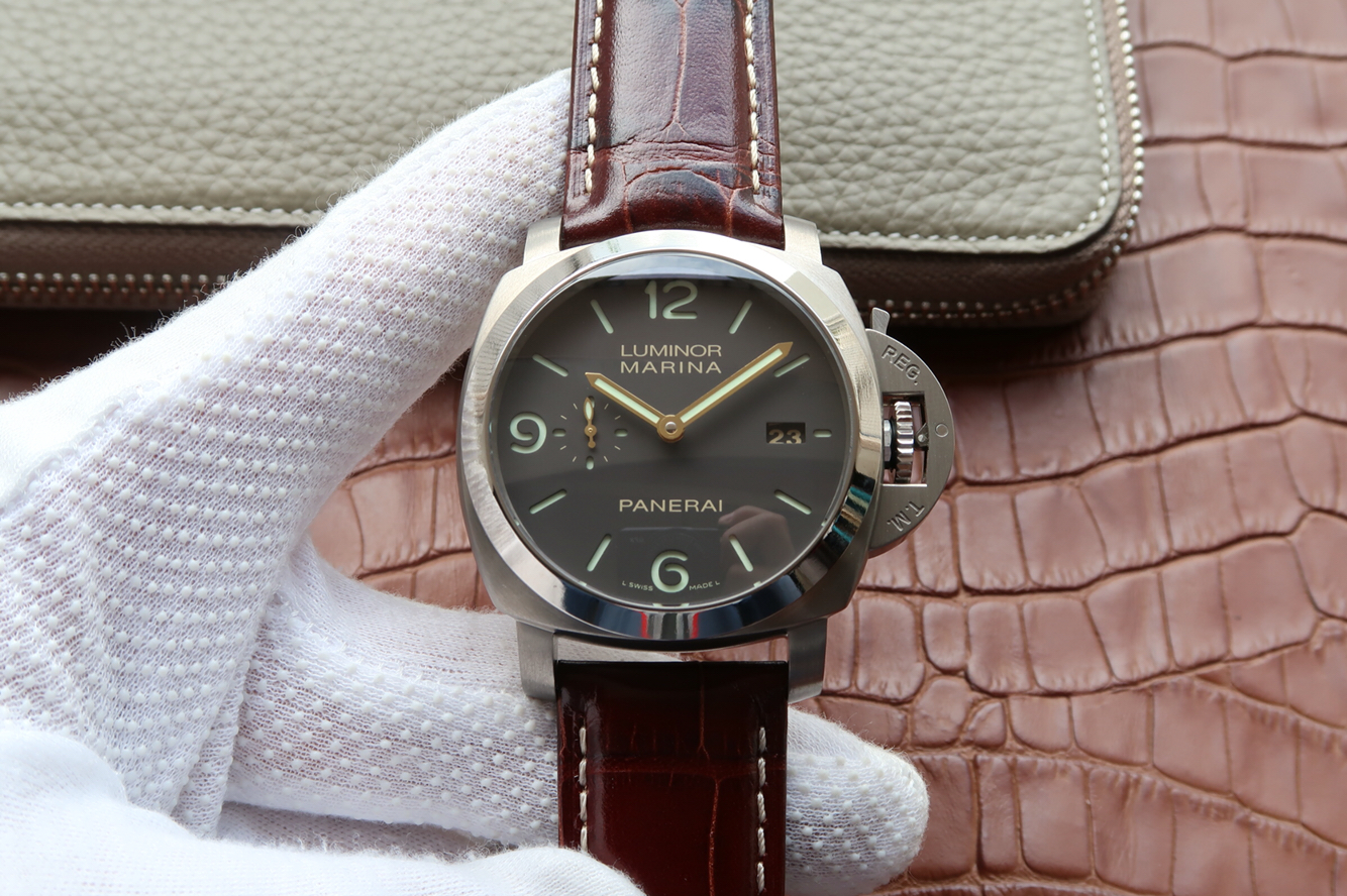 沛納海V2升級版pam00351/PAM351 克隆了原裝全自動p.9000機械機芯 男士腕錶￥3980