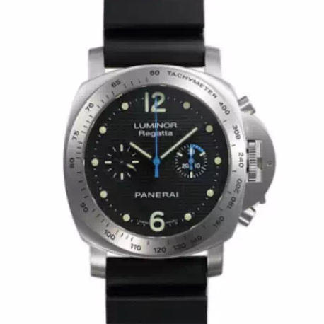 沛納海PAM308 橡膠錶帶 ASIA7753自動機械 男士腕錶￥4280