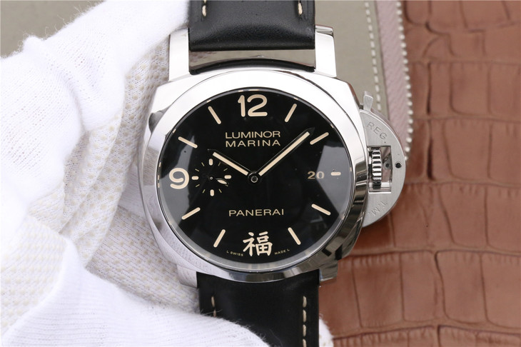沛納海V2升級版498/pam00498 皮帶錶 原版全新P9000 V2機芯 男士腕錶￥3980