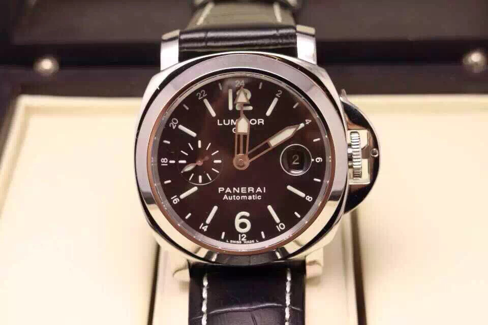 沛納海PAM237 牛皮錶帶 P9001自動機械 男士腕錶￥3980