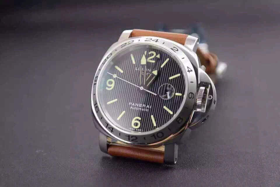 沛納海PAM029 繫列 限量珍藏款 牛皮錶帶 ASIA7750自動機械機芯 男士腕錶￥3480-高仿沛納海