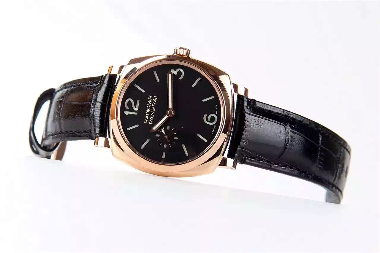 沛納海PAM575 牛皮錶帶 P1000手動機械機芯 男士腕錶￥3980-高仿沛納海