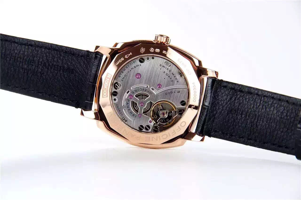 沛納海PAM575 牛皮錶帶 P1000手動機械機芯 男士腕錶￥3980-高仿沛納海