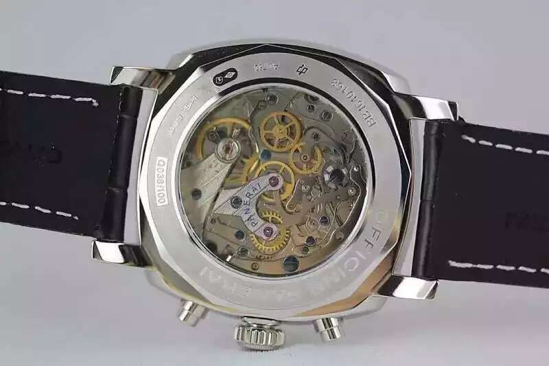 沛家pam520 牛皮錶帶 7750手動上鏈機芯 男士腕錶￥3980-高仿沛納海