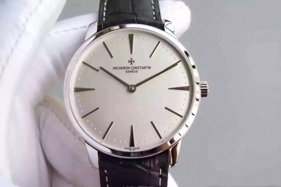 江詩丹頓傳承仿錶 江詩丹頓（Vacheron Constantin)傳承繫列機械男錶￥3480