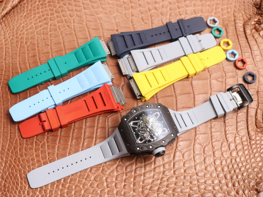 理查德米勒腕錶 RM035密底全新改進碳釬維殼￥3980 -高仿理查德米勒