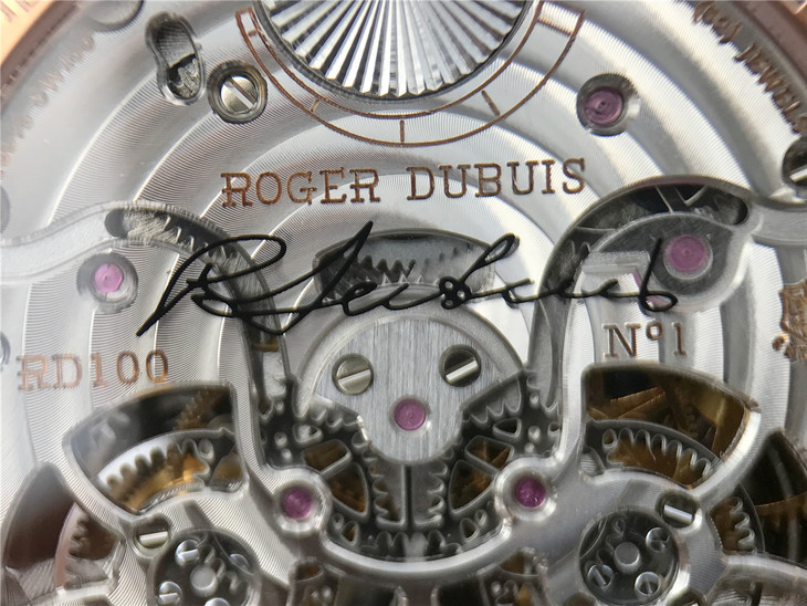 羅傑杜彼復刻錶哪家廠好 JB廠羅傑杜彼雙陀飛輪 RDDBHO0571￥31800-高仿羅傑杜彼