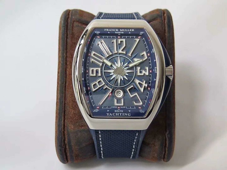 法蘭克復刻男士手錶價格多少 ZF廠出品法蘭克穆勒V45 SC DT YACHTING￥4580